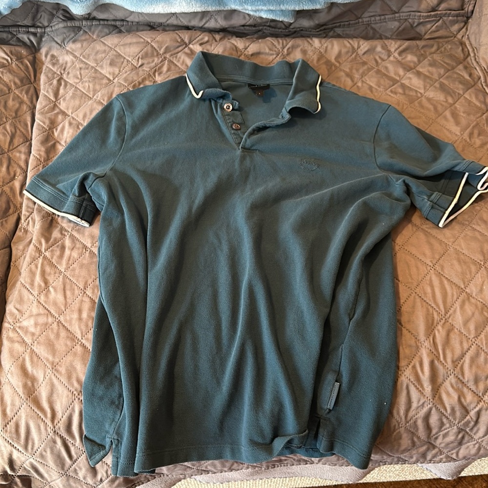 Armani Exchange Blue polo